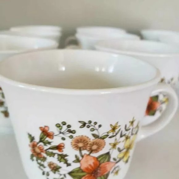 1970's 9 vintage Corelle mugs Indian Summer - Picture 3 of 5